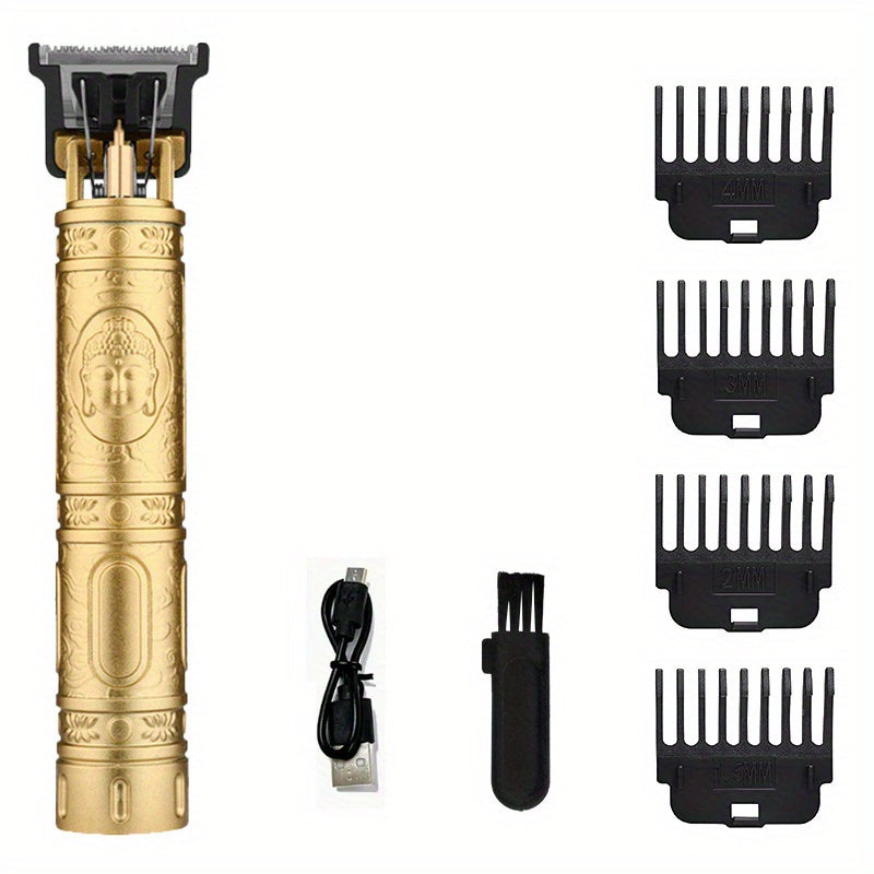 New Electric Hair Clipper T9: Professional Hair Cutting & Styling with Precision & Ease!