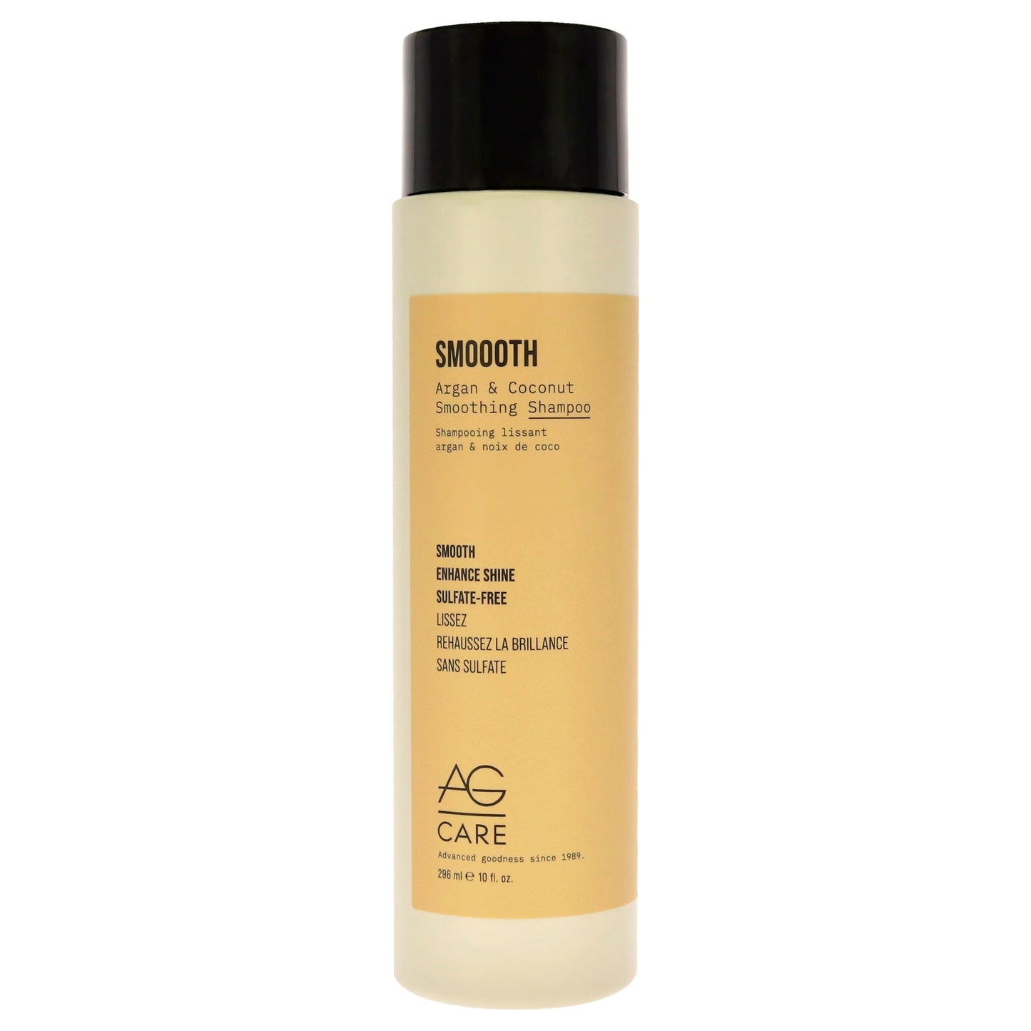Smoooth Sulfate-Free Argan Coconut Shampoo by AG Hair Cosmetics for Unisex 10 oz Shampoo