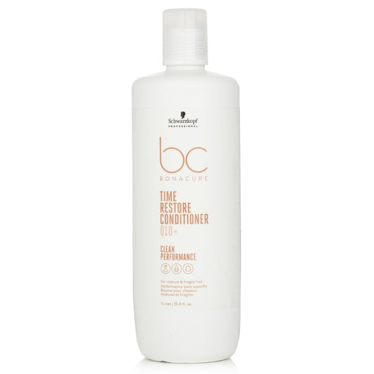 Schwarzkopf BC Bonacure Q10+ Time Restore Conditioner (For Mature and Fragile Hair)  1000ml/33.8oz