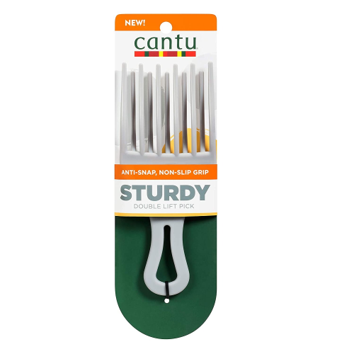 Hair Pick Cantu Extra Lift Double Row For Thick Curly Hair