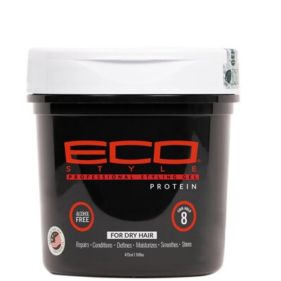 ECO PROTEIN GEL BLACK 16 OZ