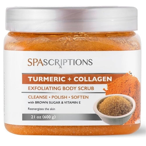 The Spathecary Pina Colada Glowing Sugar Scrub, with Pineapple and Vitamin C, 21 oz