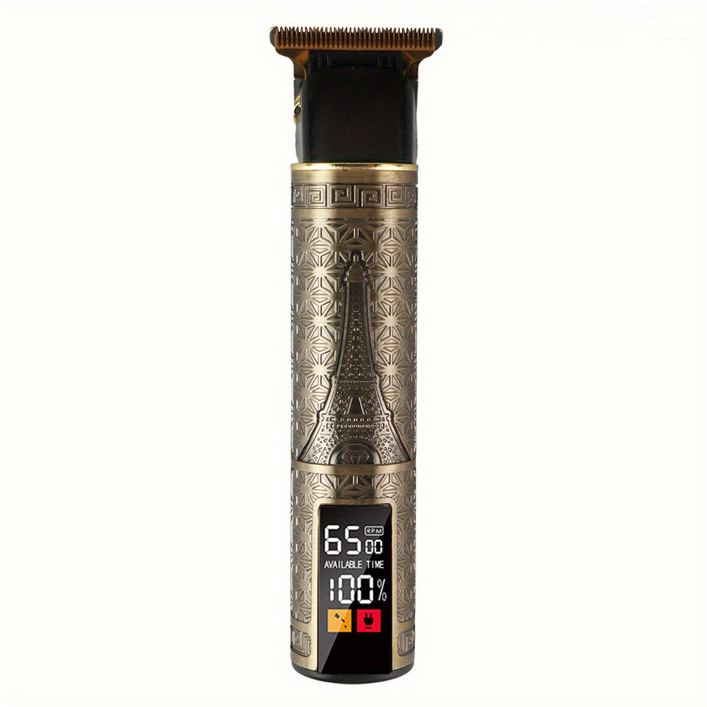 New Electric Hair Clipper T9: Professional Hair Cutting & Styling with Precision & Ease!
