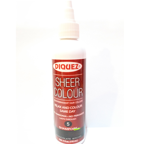 DIQUEZ SHEER COLOR - CHOCOLATE BROWN