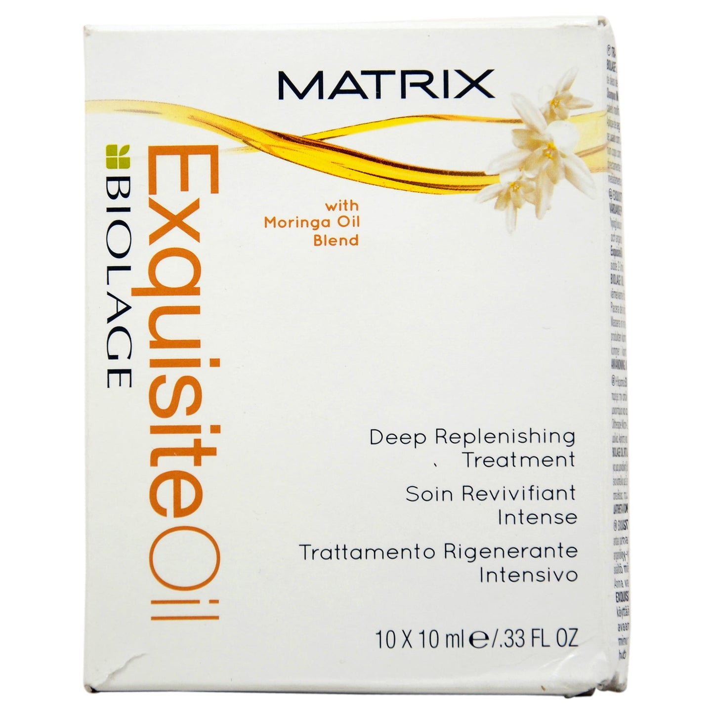 Biolage Exquisite Oil Deep Replenishing Treatment by Matrix for Unisex 10x10 ml Treatment