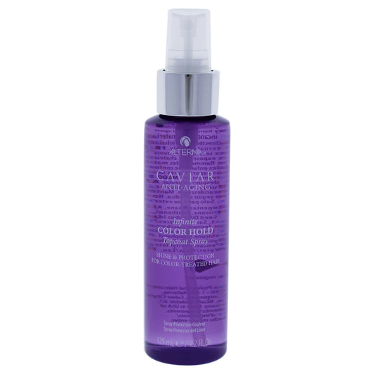 Caviar Anti-Aging Infinite Color Hold Top Coat by Alterna for Unisex 4.2 oz Hairspray
