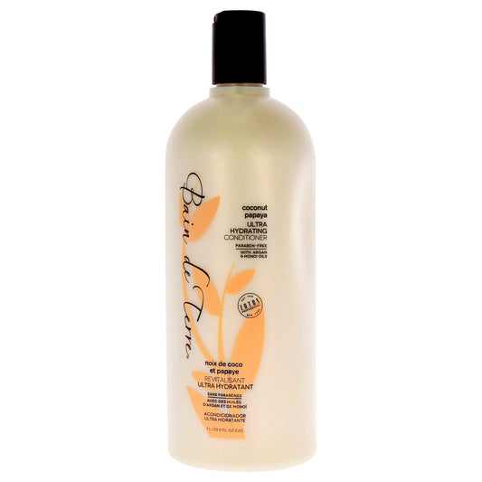 Coconut Papaya Ultra Hydrating Conditioner by Bain de Terre for Unisex 33.8 oz Conditioner