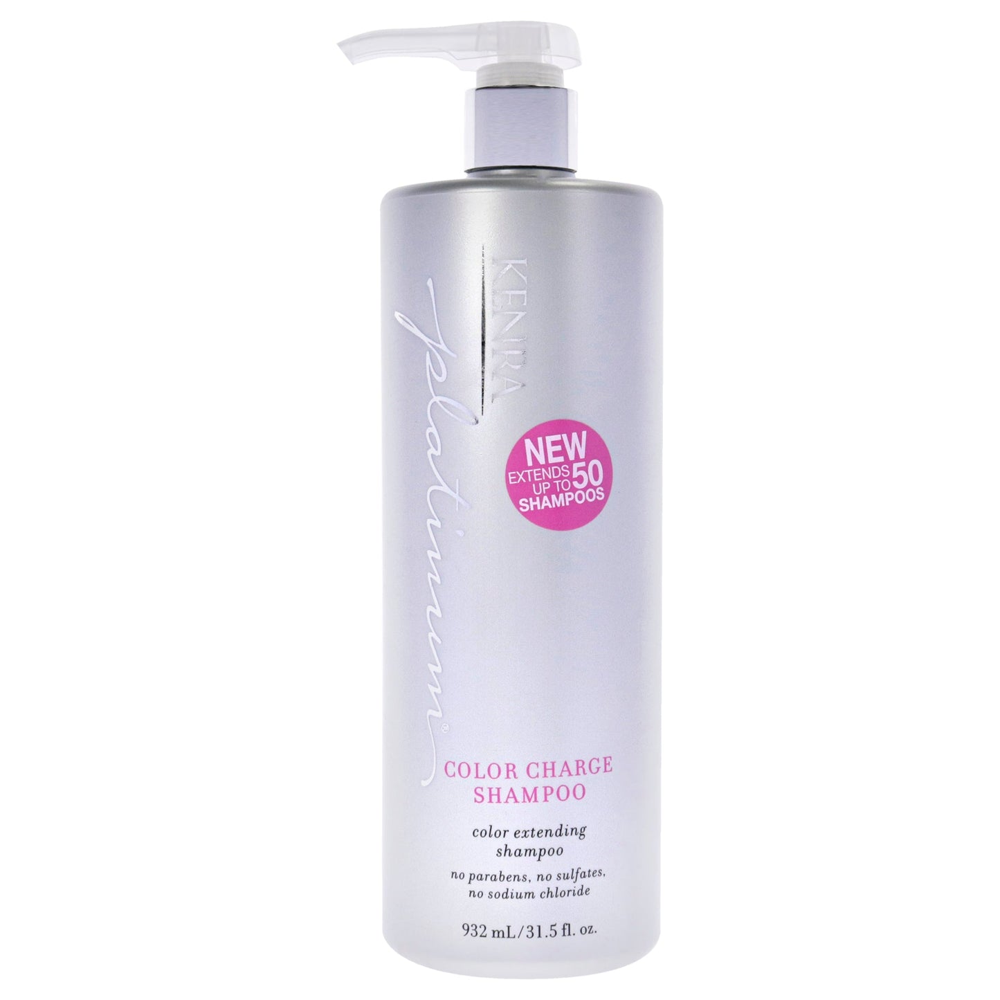 Platinum Color Charge Shampoo by Kenra for Unisex 31.5 oz Shampoo