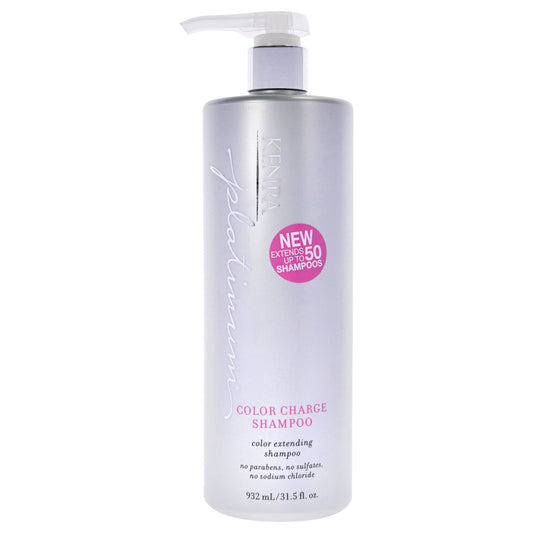 Platinum Color Charge Shampoo by Kenra for Unisex 31.5 oz Shampoo