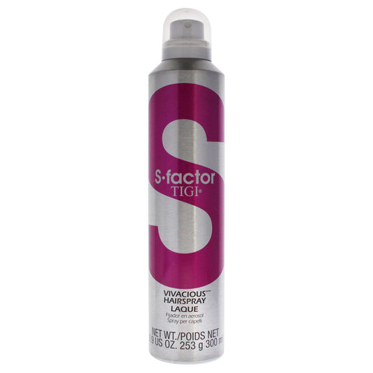 S-Factor Vivacious Hair Spray by TIGI for Unisex - 8.9 oz Hair Spray