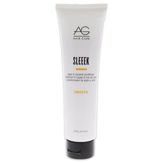 Sleeek Argan Coconut Conditioner by AG Hair Cosmetics for Unisex 6 oz Conditioner