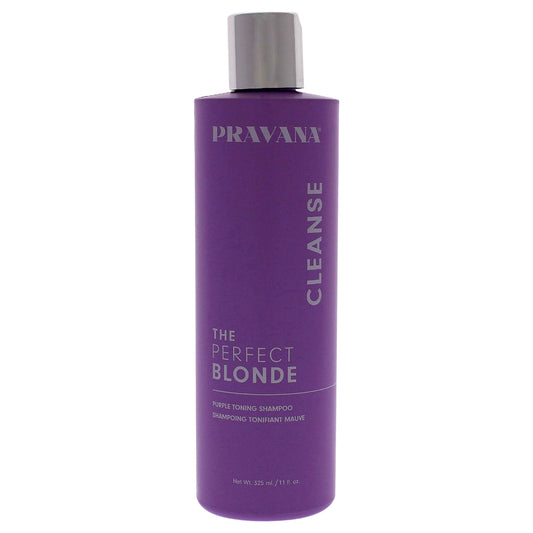 The Perfect Blonde Purple Toning Shampoo by Pravana for Unisex 11 oz Shampoo