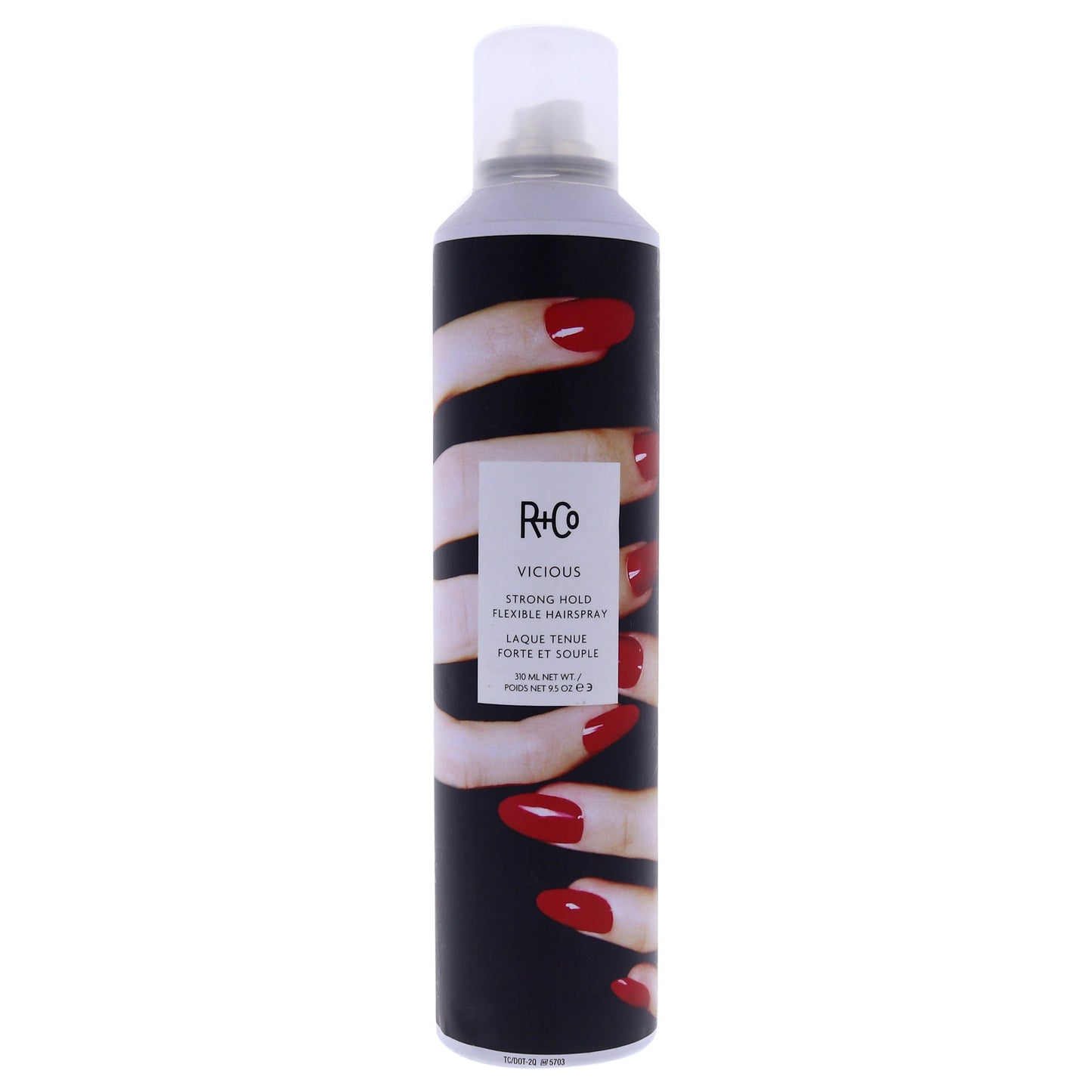 Vicious Strong Hold Flexible Hairspray by R+Co for Unisex 9.5 oz Hairspray