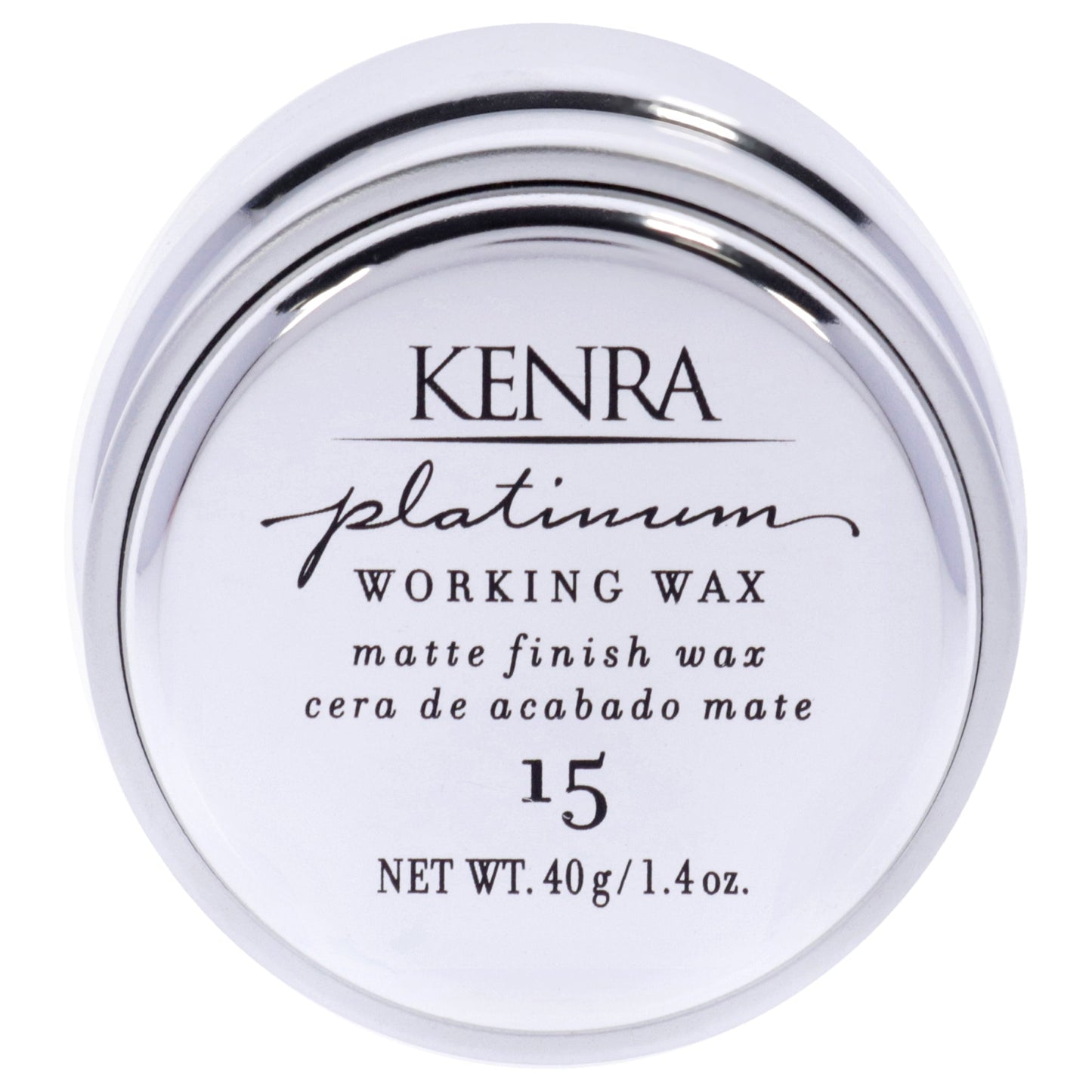 Platinum working Wax #15 by Kenra for Women 1.4 oz Wax