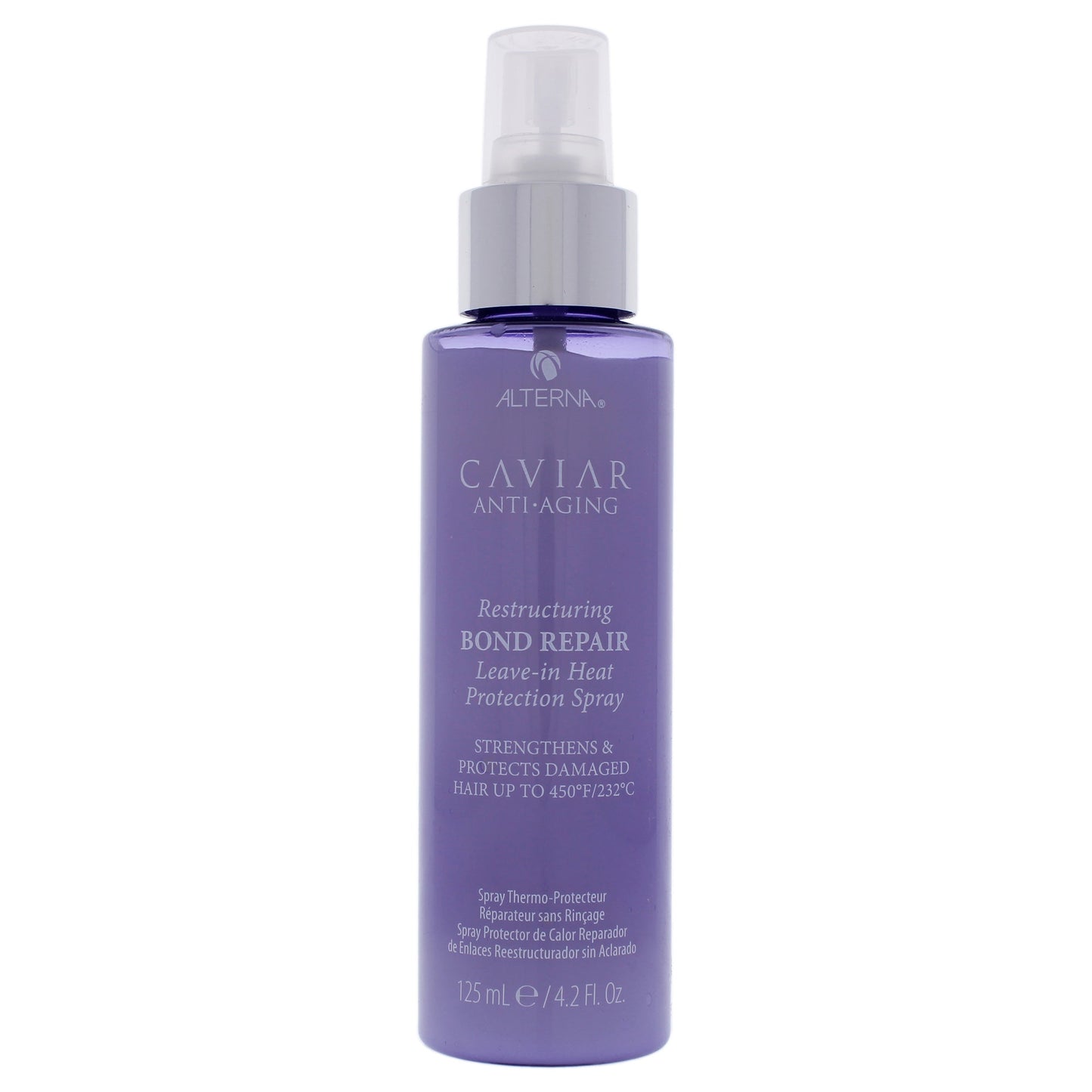 Caviar Anti-Aging Restructuring Bond Repair Leave-In Heat Protection Spray by Alterna for Unisex 4.2 oz Treatment