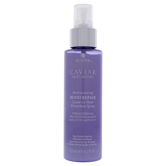Caviar Anti-Aging Restructuring Bond Repair Leave-In Heat Protection Spray by Alterna for Unisex 4.2 oz Treatment