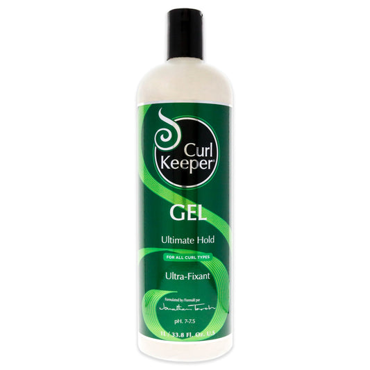 Ultimate Hold with Frizz Control Gel by Curl Keeper for Unisex - 33.8 oz Gel