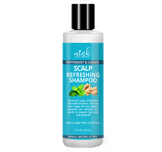 Peppermint + Ginger Anti-Dandruff Shampoo