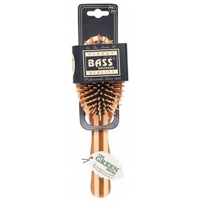 BASS BRUSHES Bamboo Wood Hair Brush Large Oval 1