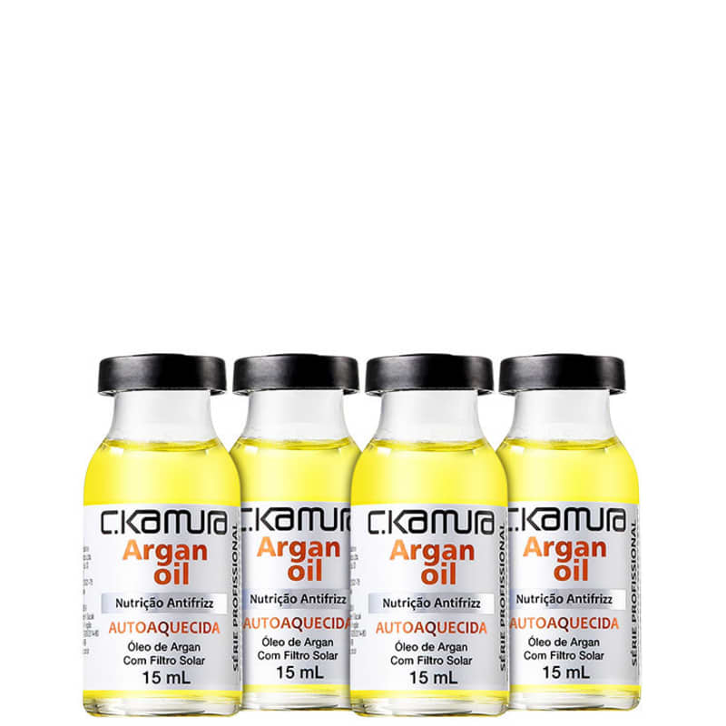 C.Kamura Argan Nutri-oil Antifrizz- Nutrition Ampola 4x18ml