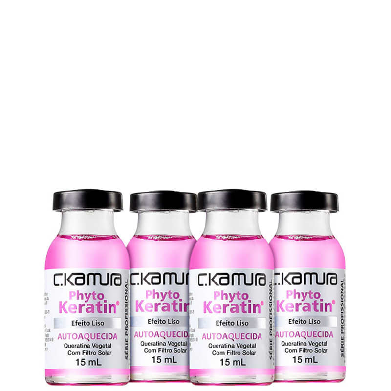 C.Kamura Phyto Keratin Liso-linen Effect 4x15ml