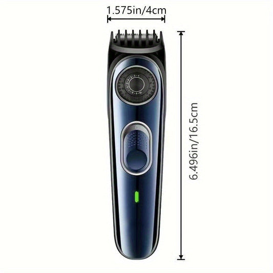 Cordless Hair Clippers and Trimmer Kit for Men - Professional Barber Fade Clipper with T-Outliner Trimmers for Precise Haircutting and Grooming