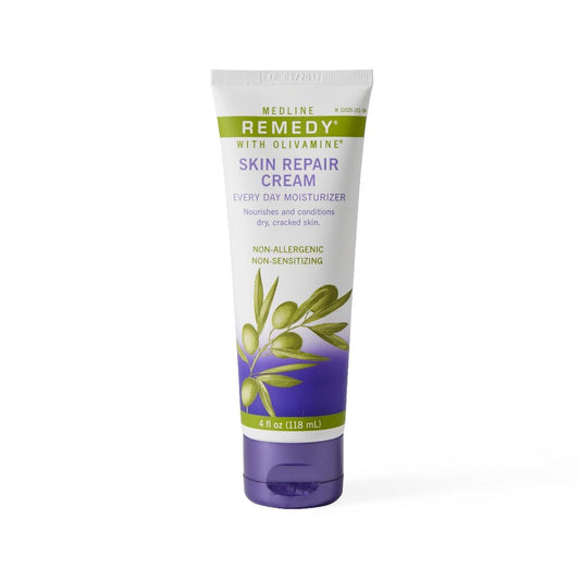 Remedy Olivamine Skin Repair Cream 4 Ounce Tube Pack of 3